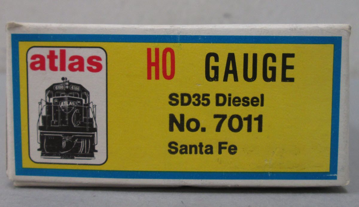 Atlas 7011 HO Scale Santa Fe SD35 Powered Diesel Locomotive #1001-DC