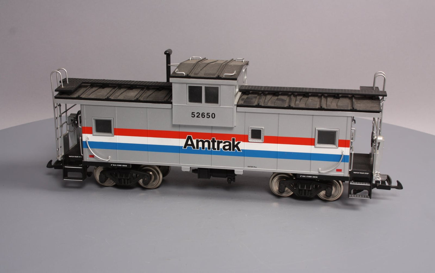 USA Trains 12113 Amtrak Extended Vision Caboose #52650 - Metal Wheels