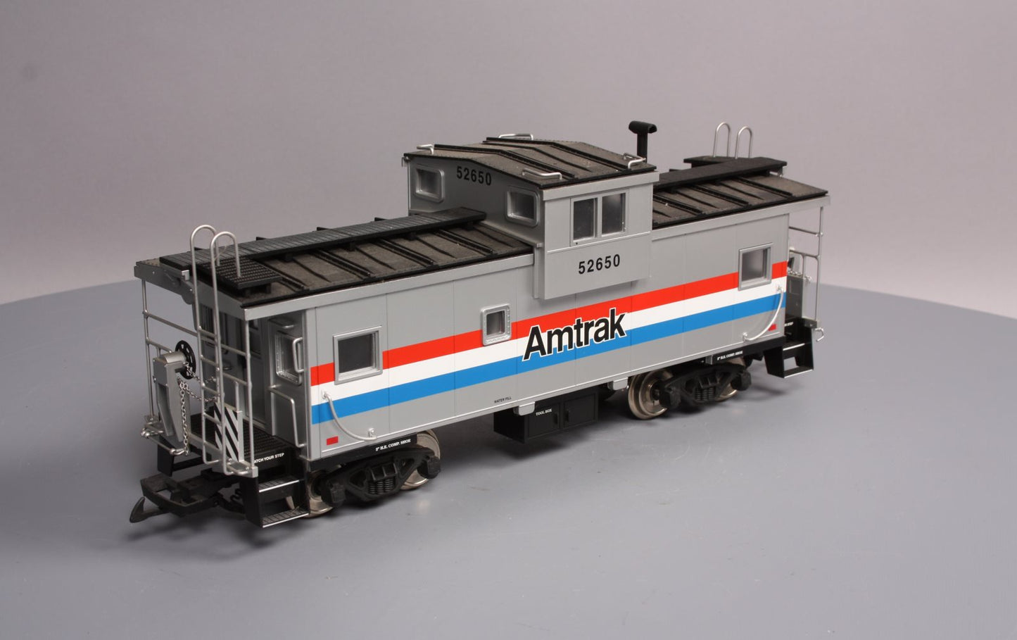 USA Trains 12113 Amtrak Extended Vision Caboose #52650 - Metal Wheels