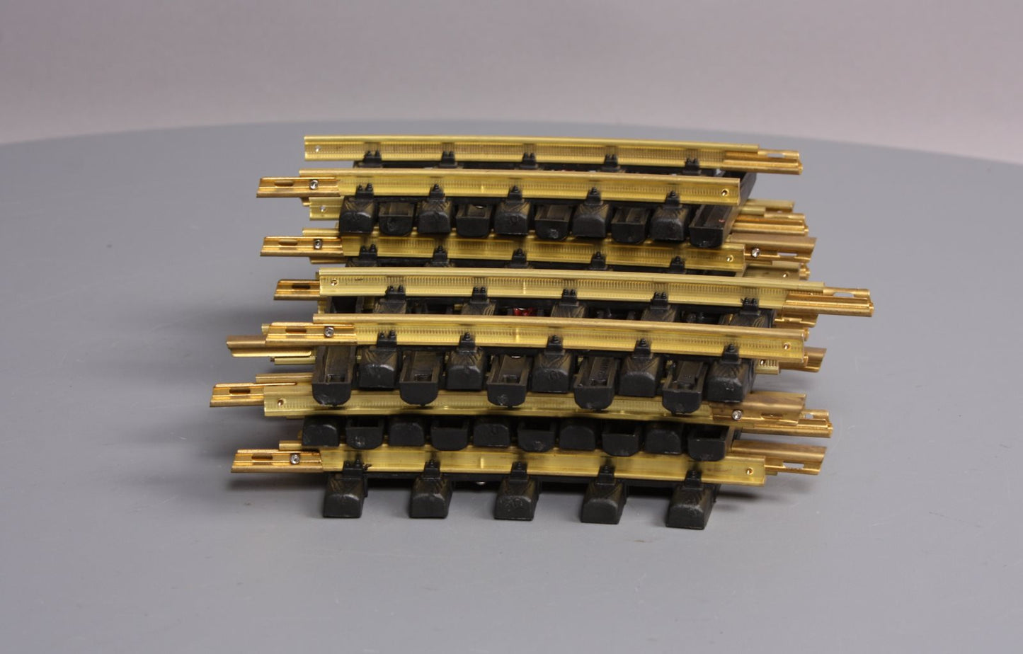 Aristo-Craft 11101 Euro Brass 4 Ft Diameter 1/2 Curved Track Sections (12)