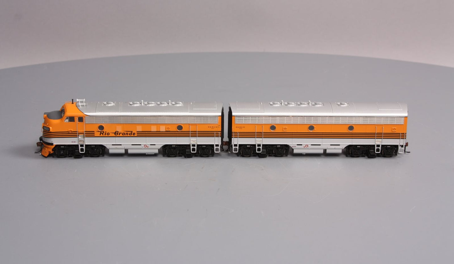 Athearn G22566 HO Scale D&RGW EMD F7A/B #5601, #5602 Diesel Locomotives