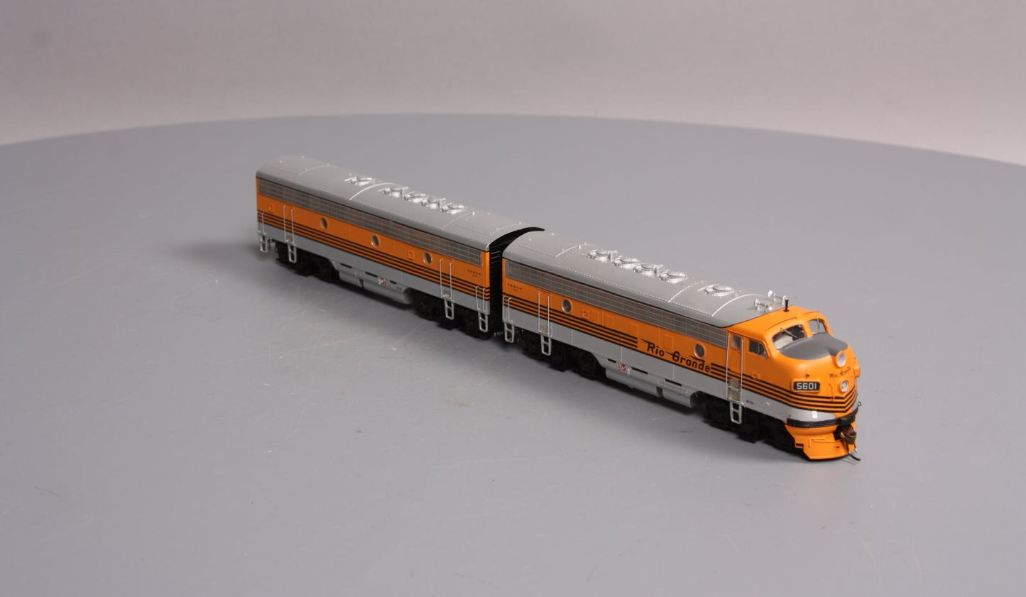 Athearn G22566 HO Scale D&RGW EMD F7A/B #5601, #5602 Diesel Locomotives
