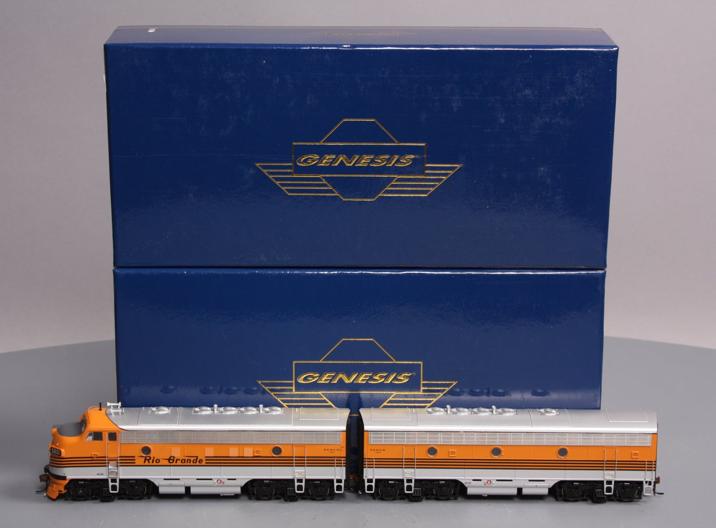 Athearn G22566 HO Scale D&RGW EMD F7A/B #5601, #5602 Diesel Locomotives