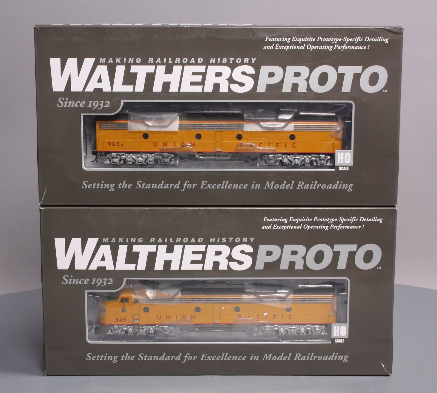 Walthers 920-48384 HO Union Pacific E9A-BM STD Diesels #949/963B