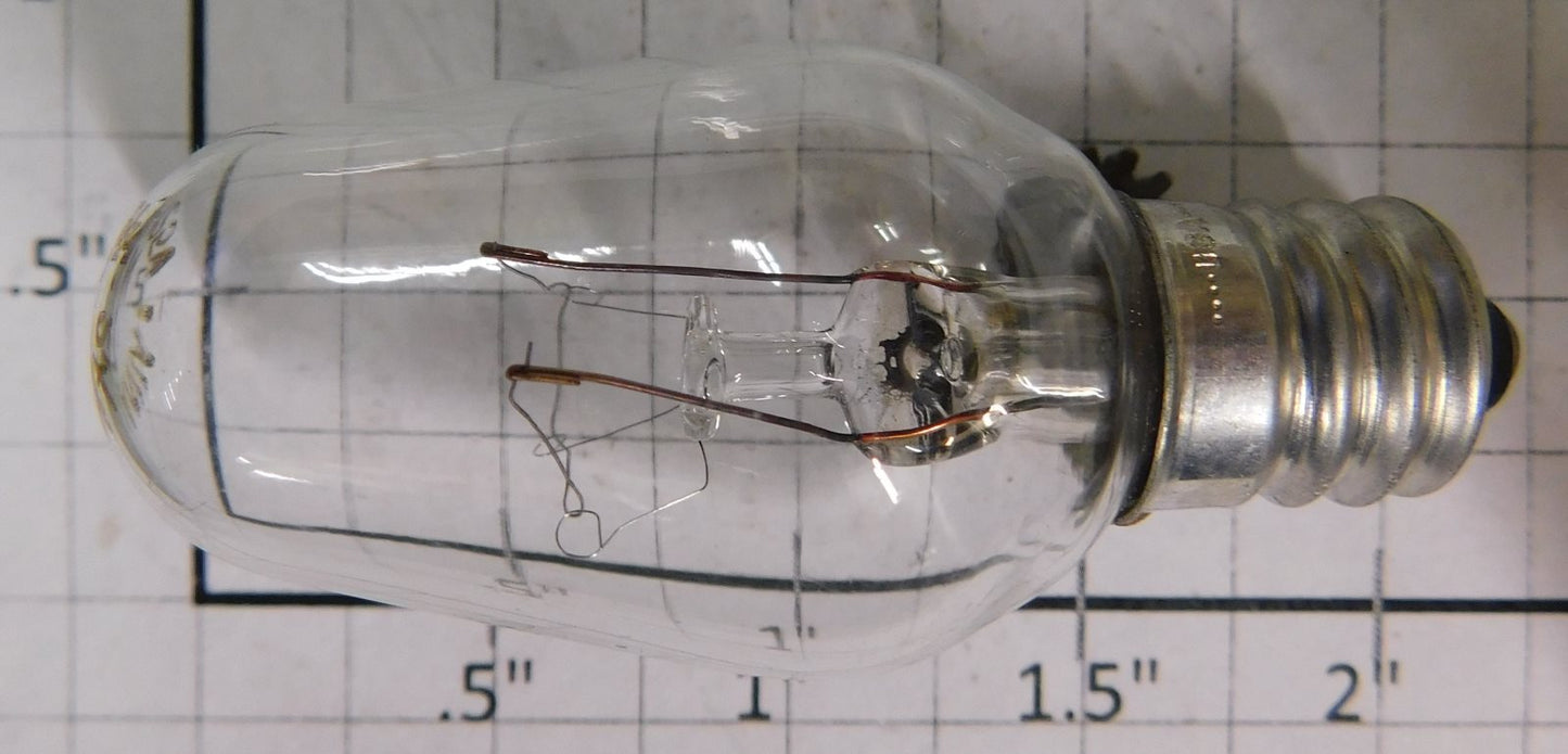 Acme C7 120 Volt Screw Base Clear Candelabra Light Bulb