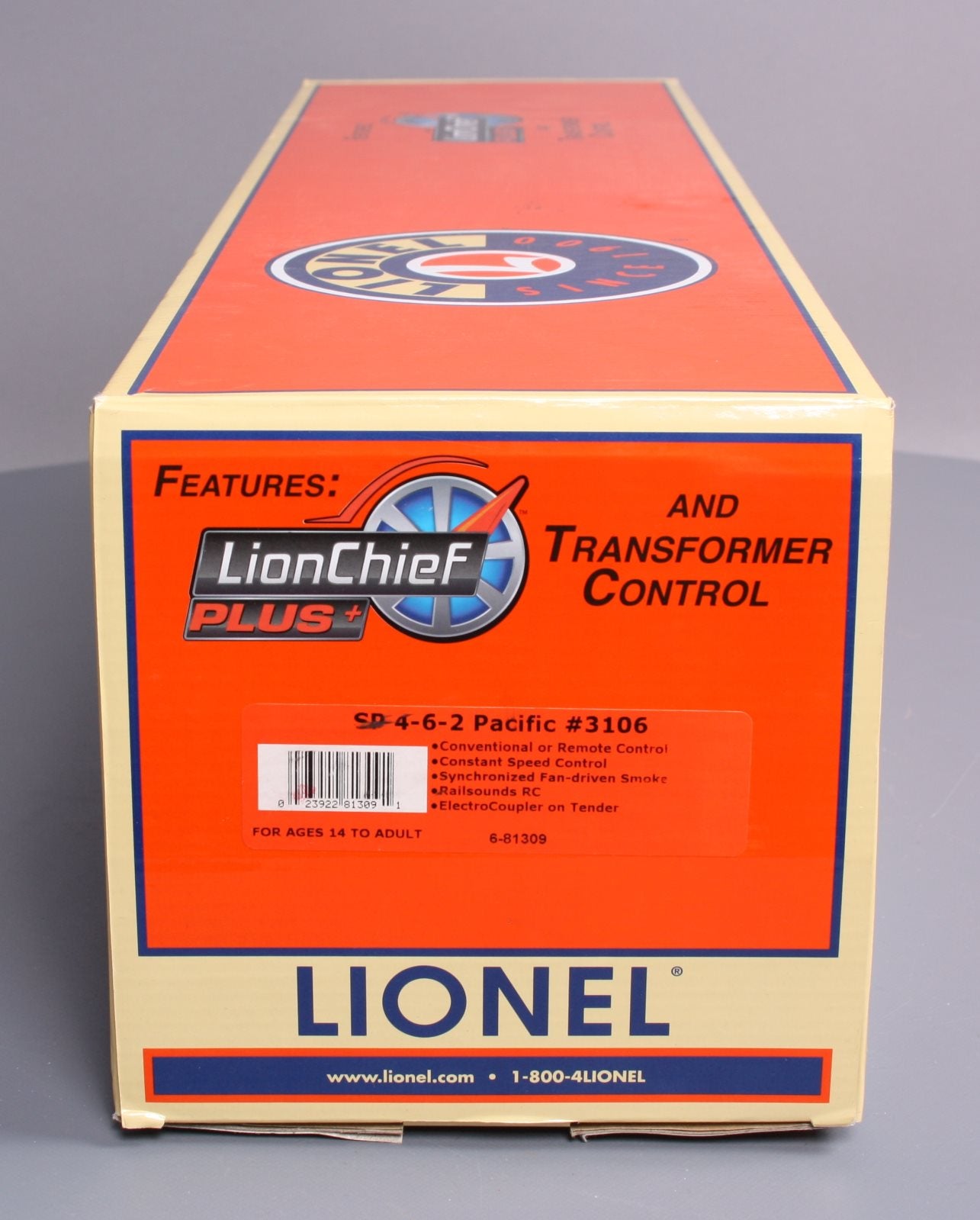 Lionel 6-81309 SP LionChief Plus 4-6-2 Pacific Steam Locomotive #3106