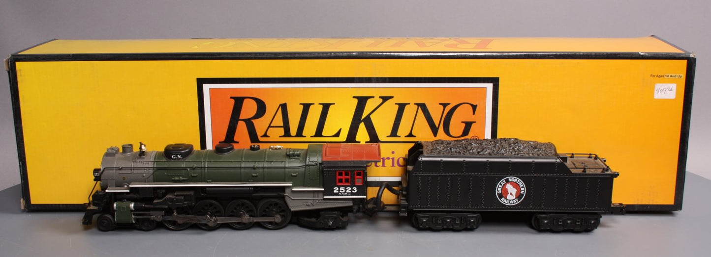 MTH 30-1557-1 Great Northern 4-8-2 L-3 L-3 Mohawk Steam Engine w/PS2 #2523