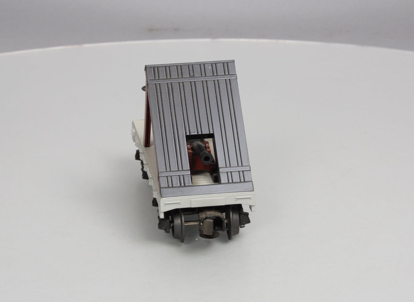 MTH 30-76439 19th Century W.A.R.R. Flat Car with Cannon