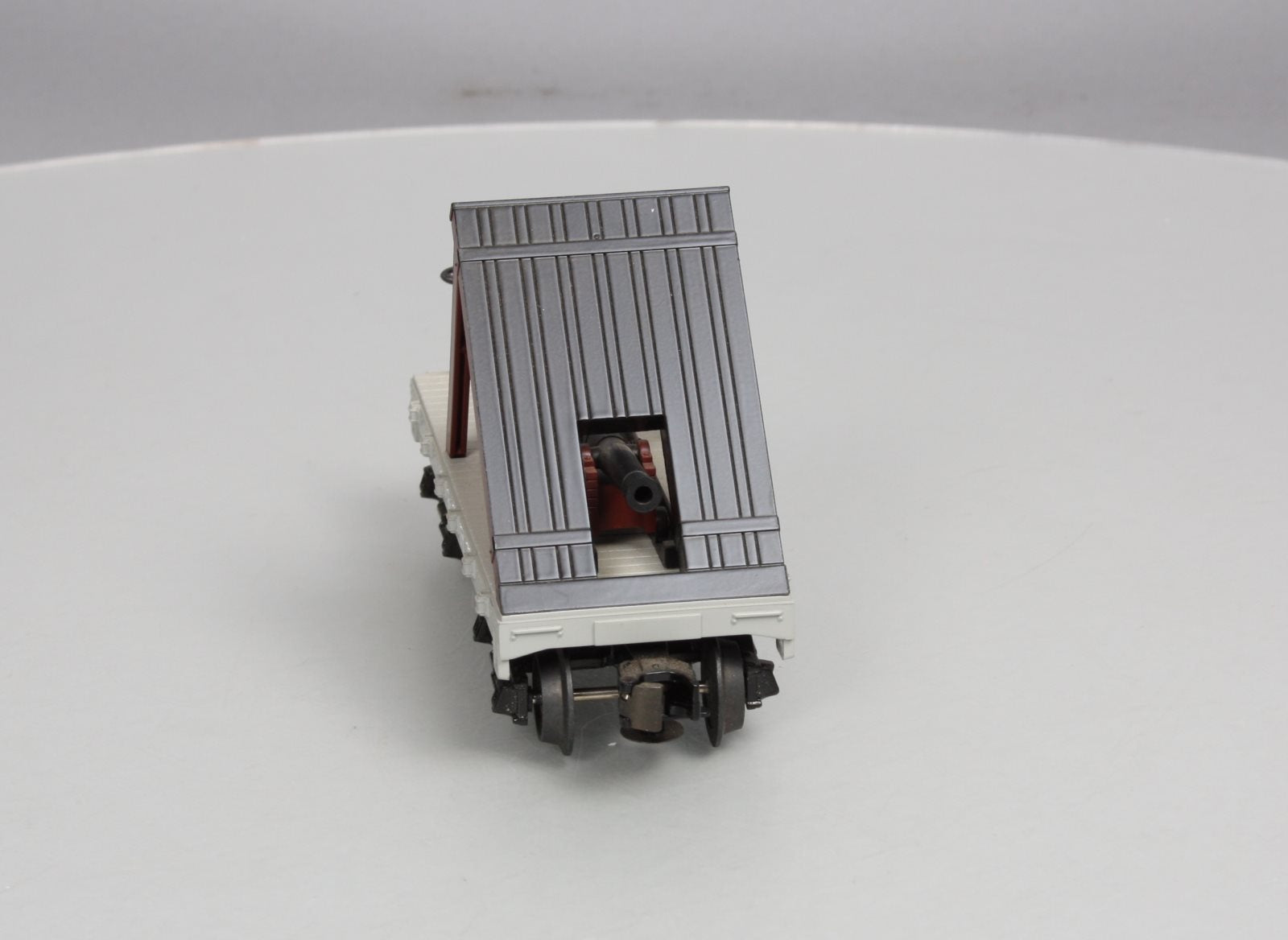 MTH 30-76439 19th Century W.A.R.R. Flat Car with Cannon