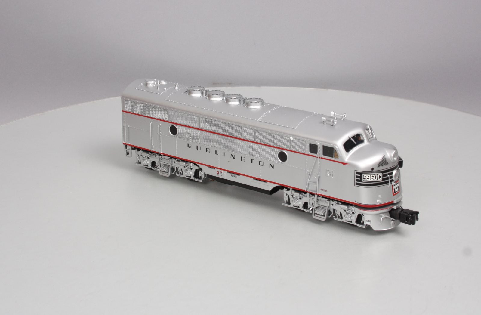Atlas 1690-1 O CB&Q F3A Phase II Non-Powered Diesel Locomotive #9960C - 3Rail