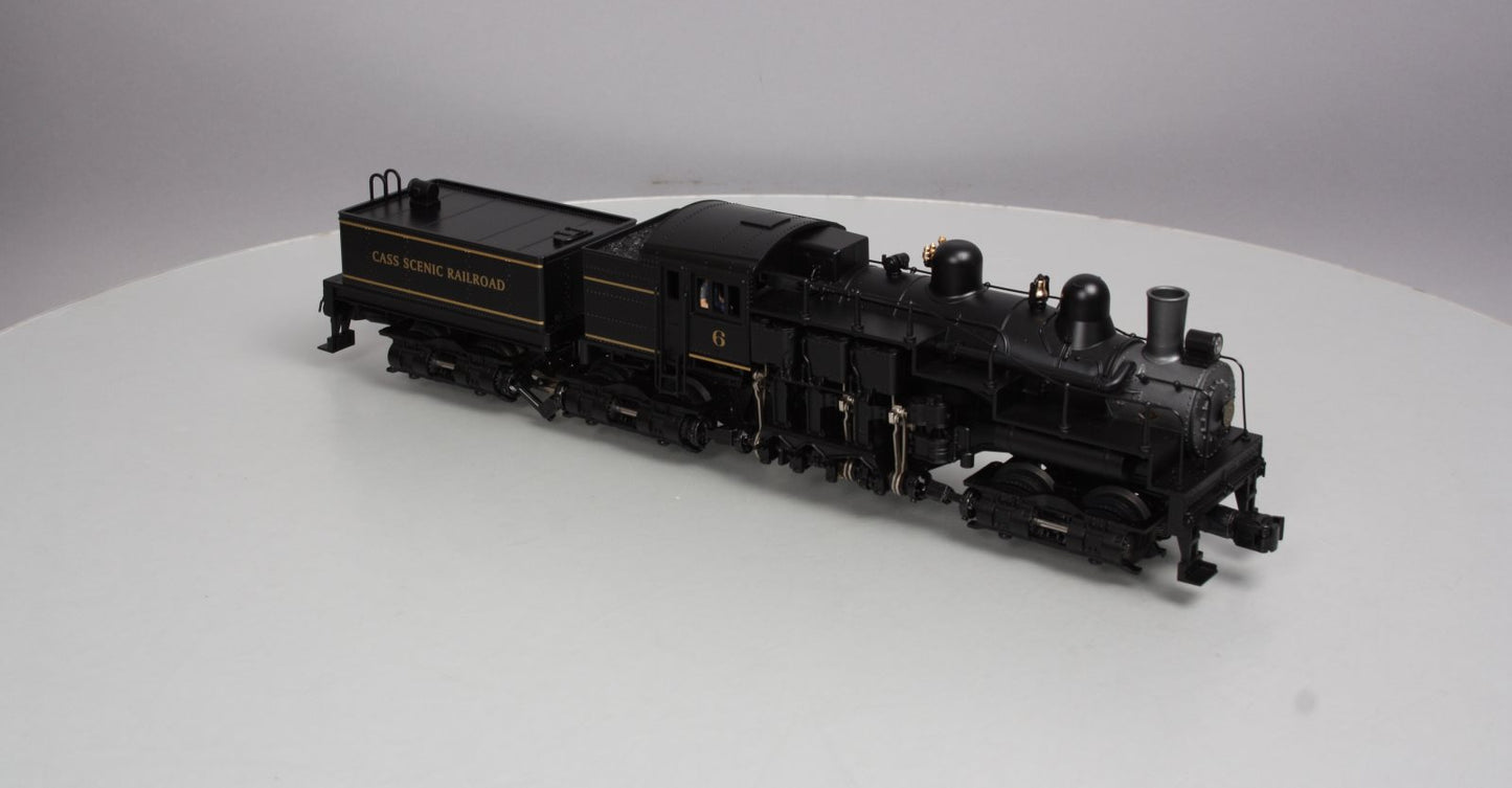 Lionel 6-84237 O Cass Scenic 3-Truck Shay Steam Locomotive #6
