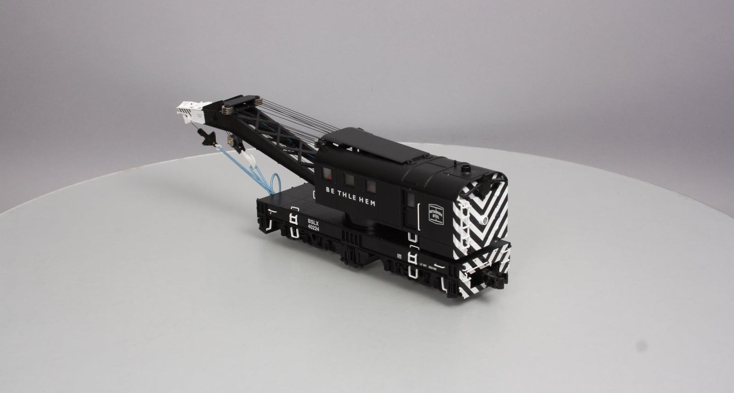 Lionel 6-81884 O LEGACY Bethlehem Steel Command Control Scale Crane Car