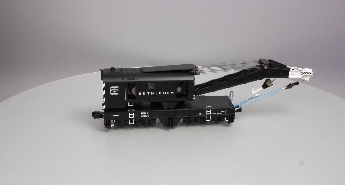 Lionel 6-81884 O LEGACY Bethlehem Steel Command Control Scale Crane Car