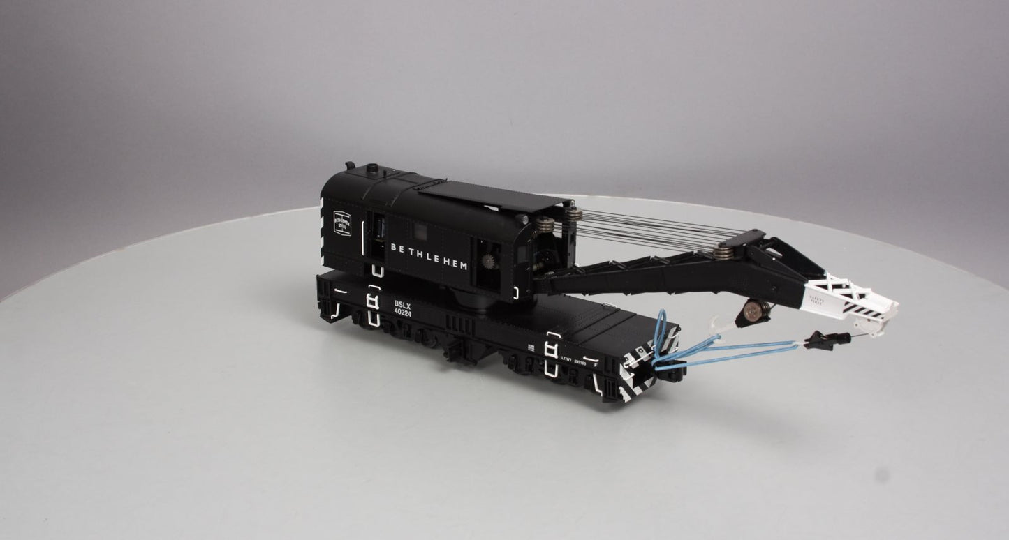 Lionel 6-81884 O LEGACY Bethlehem Steel Command Control Scale Crane Car