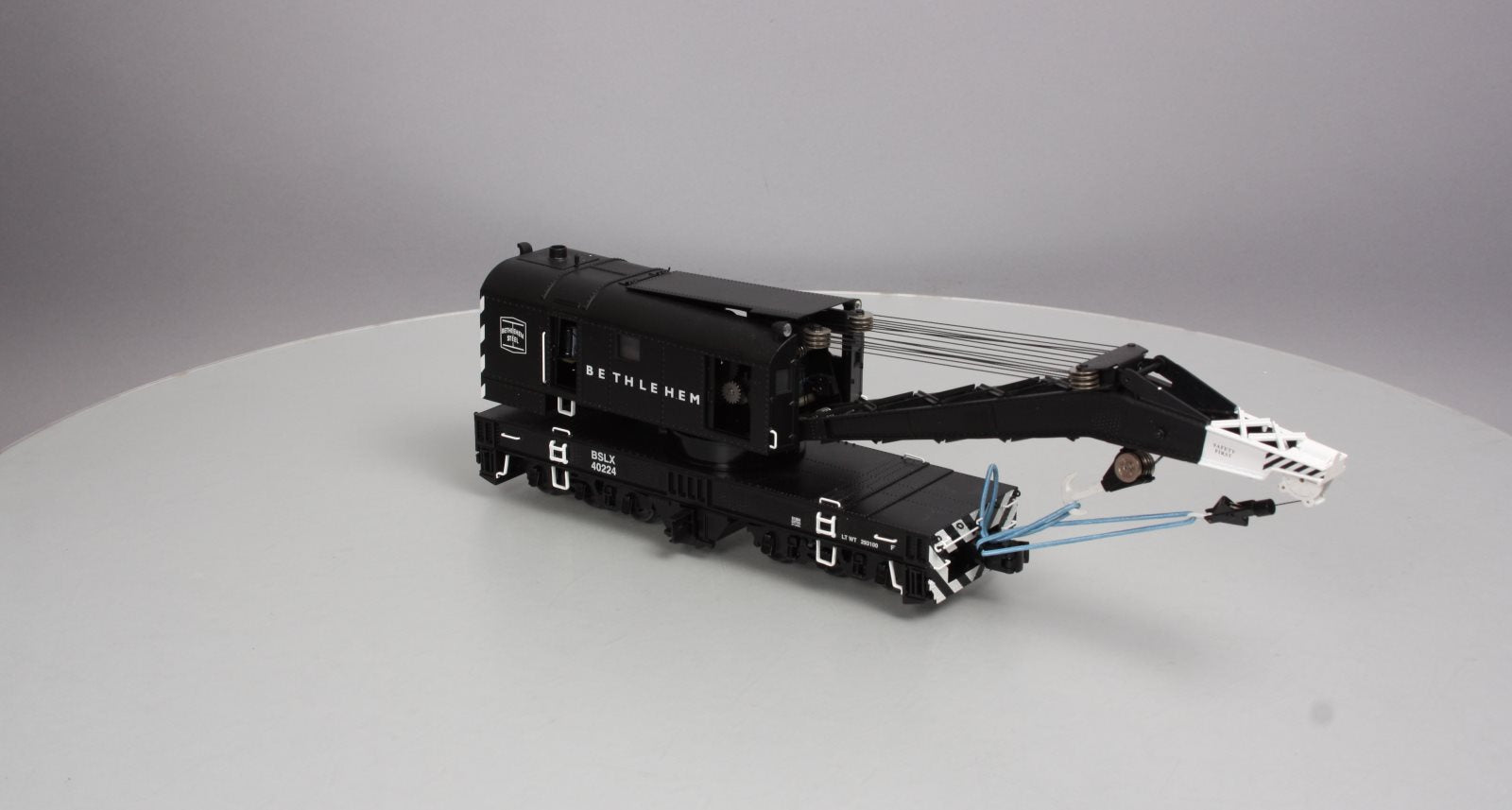 Lionel 6-81884 O LEGACY Bethlehem Steel Command Control Scale Crane Car