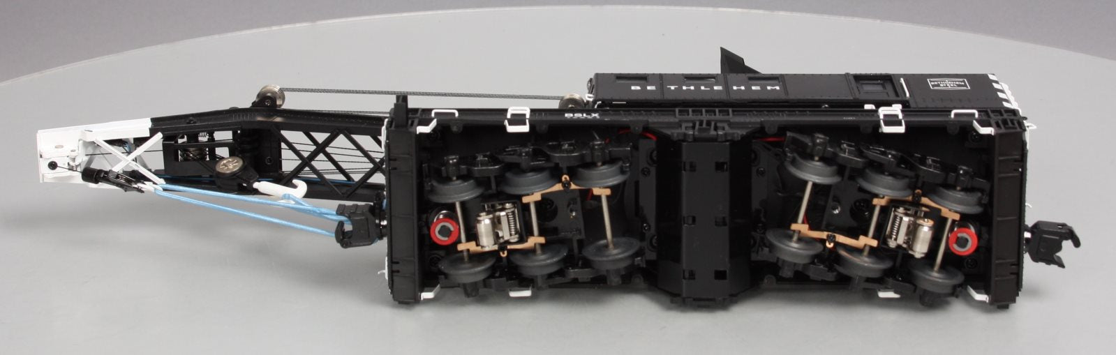 Lionel 6-81884 O LEGACY Bethlehem Steel Command Control Scale Crane Car