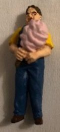 Scenic Express CG0161 O Scale Coton Candy Kid Figure