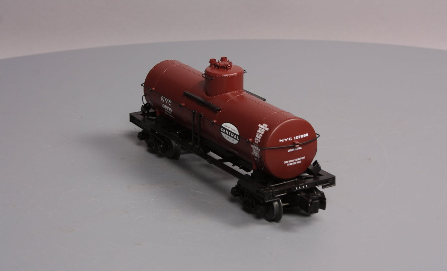 Lionel 6-81078 O Gauge NYC 8000g Tank Car #107898