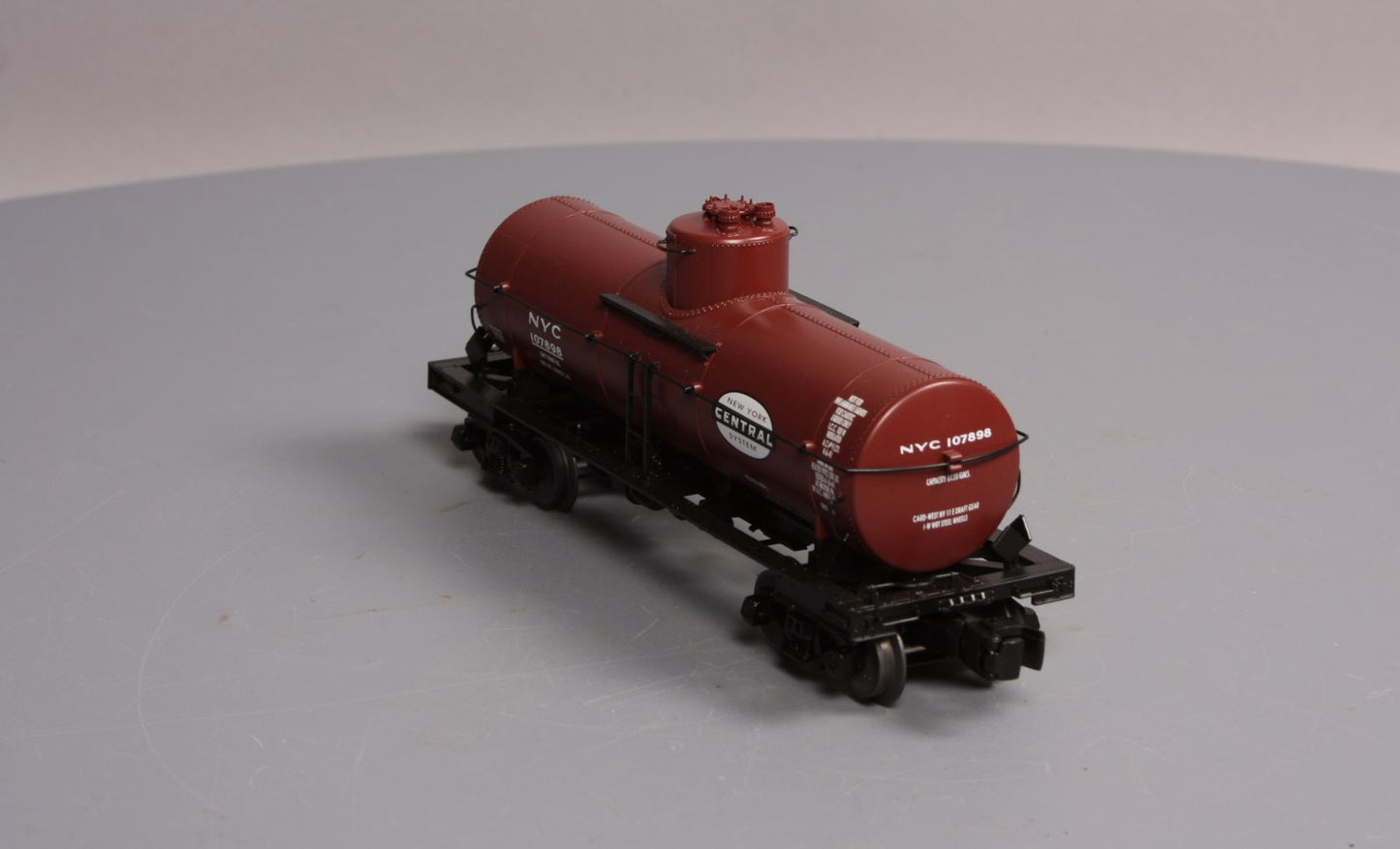 Lionel 6-81078 O Gauge NYC 8000g Tank Car #107898