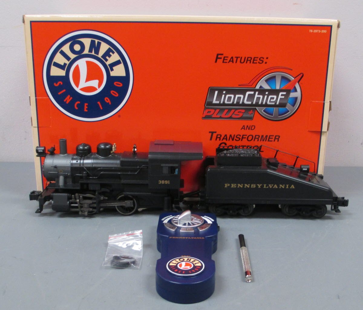 Lionel 6-82973 Pennsylvania Keystone Steam Locomotive Special Set #3891