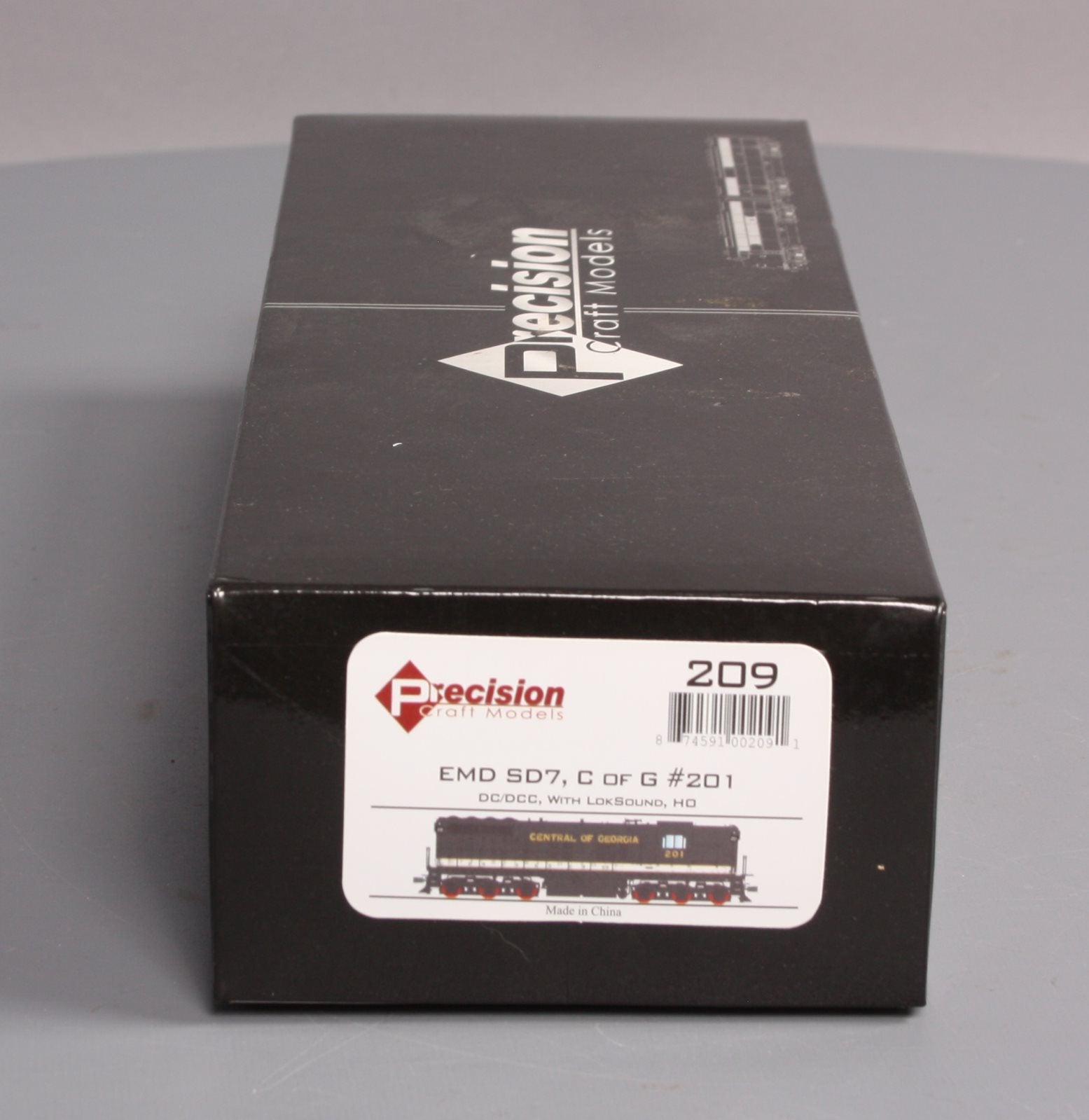 珍品　SANGO O Gauge Narrow DL 未組立 Precision Craft Models 209 HO Central of Georgia EMD SD7 #201 – Trainz
