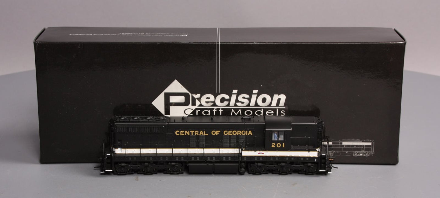 Precision Craft Models 209 HO Central of Georgia EMD SD7 #201