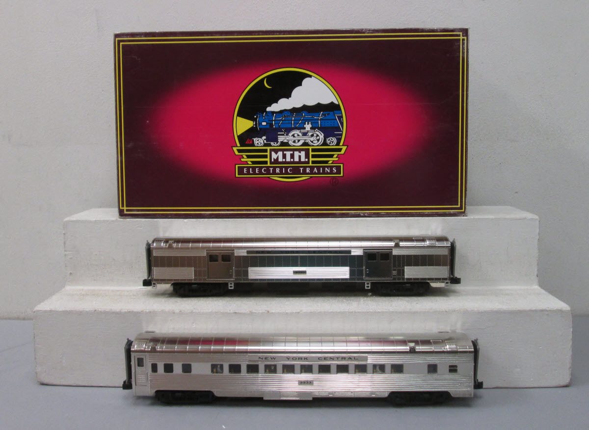 MTH 20-66146 O New York Central 70' Streamlined Sleeper/Diner Set (Set of 2)