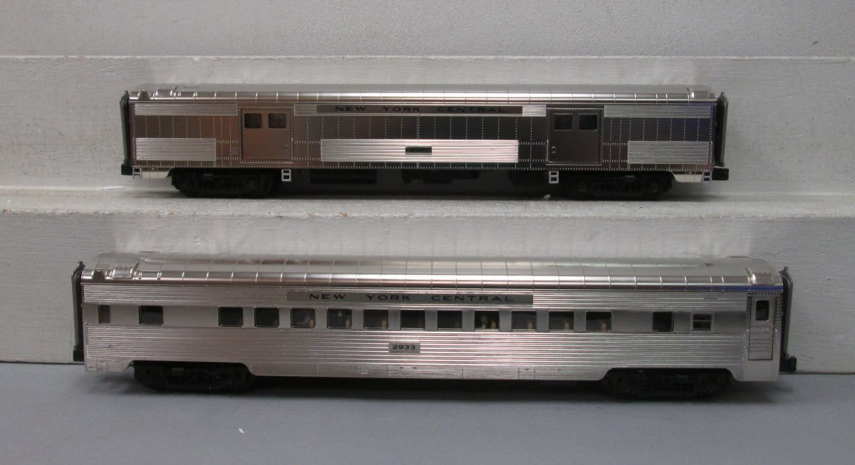 MTH 20-66146 O New York Central 70' Streamlined Sleeper/Diner Set (Set of 2)