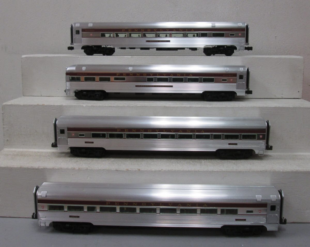 Lionel 6-25450 Pennsylvania Railroad 18 Inch Aluminum Passenger Cars (Pack of 4)