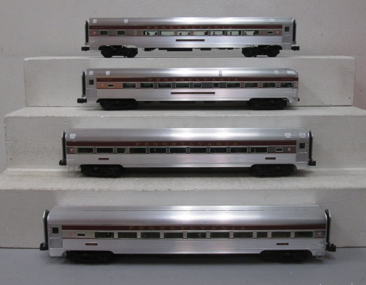Lionel 6-25450 Pennsylvania Railroad 18 Inch Aluminum Passenger Cars (Pack of 4)