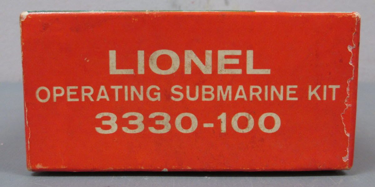 Lionel 3330-100 Vintage O Operating Submarine Kit - RARE!