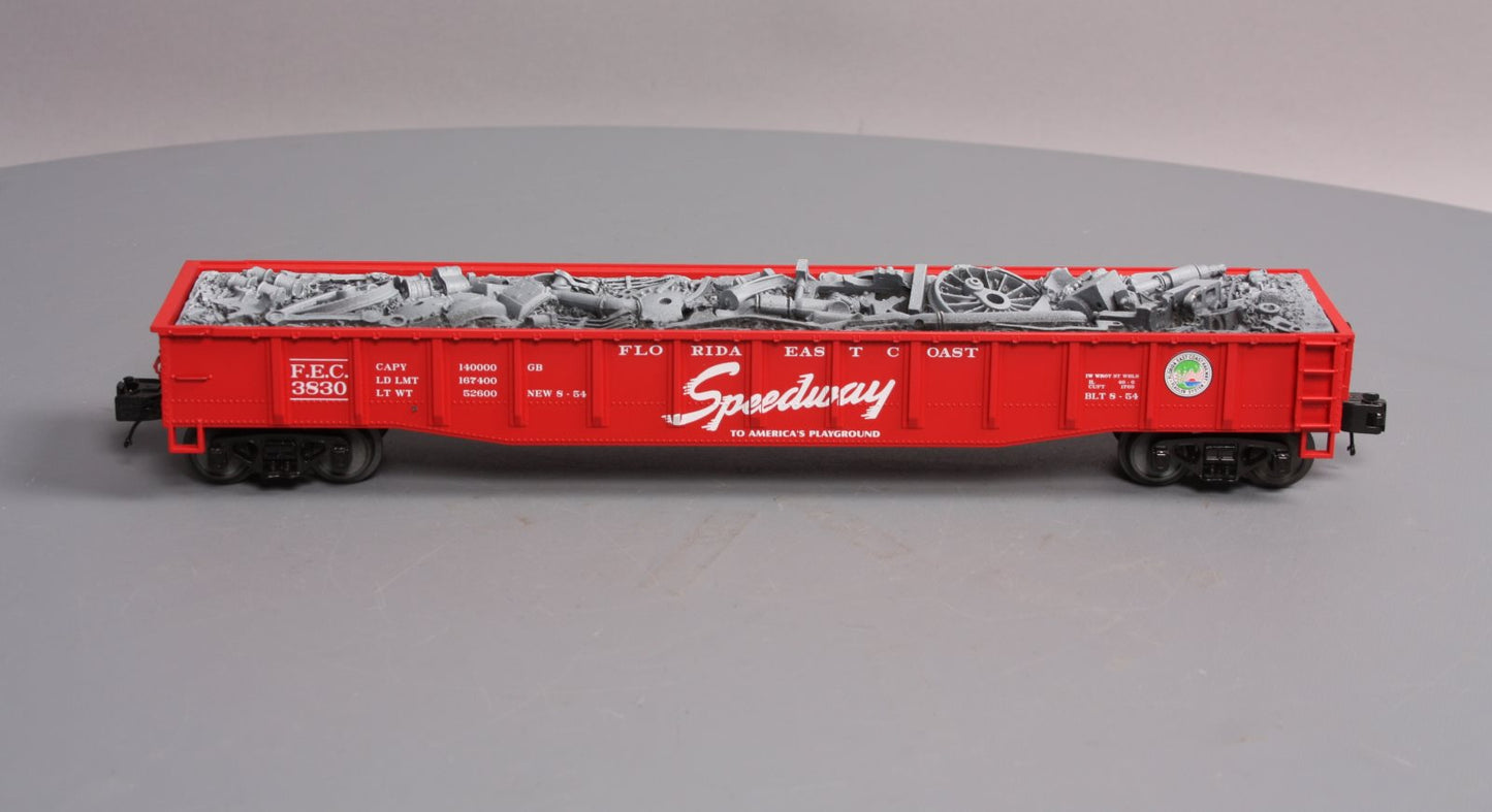 MTH 20-98980 FEC Gondola w/Junk Load