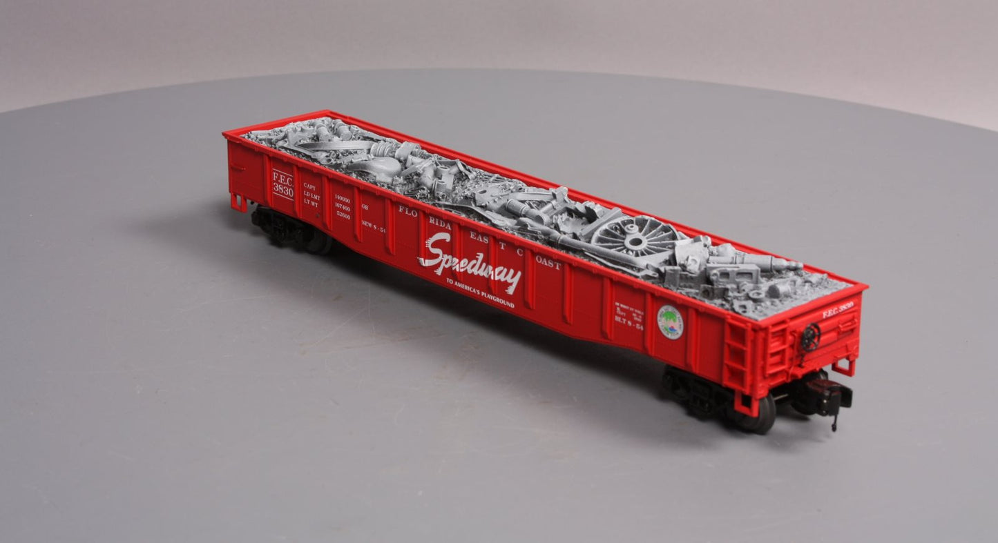 MTH 20-98980 FEC Gondola w/Junk Load