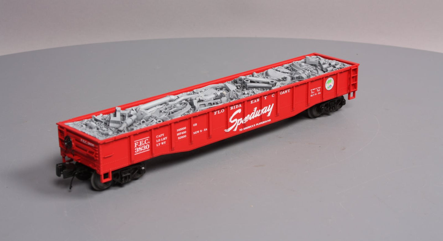MTH 20-98980 FEC Gondola w/Junk Load