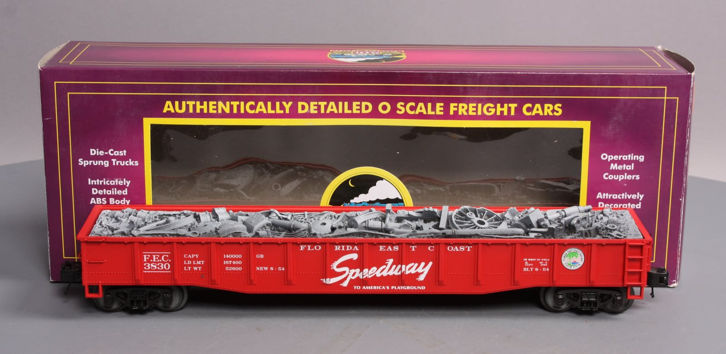 MTH 20-98980 FEC Gondola w/Junk Load
