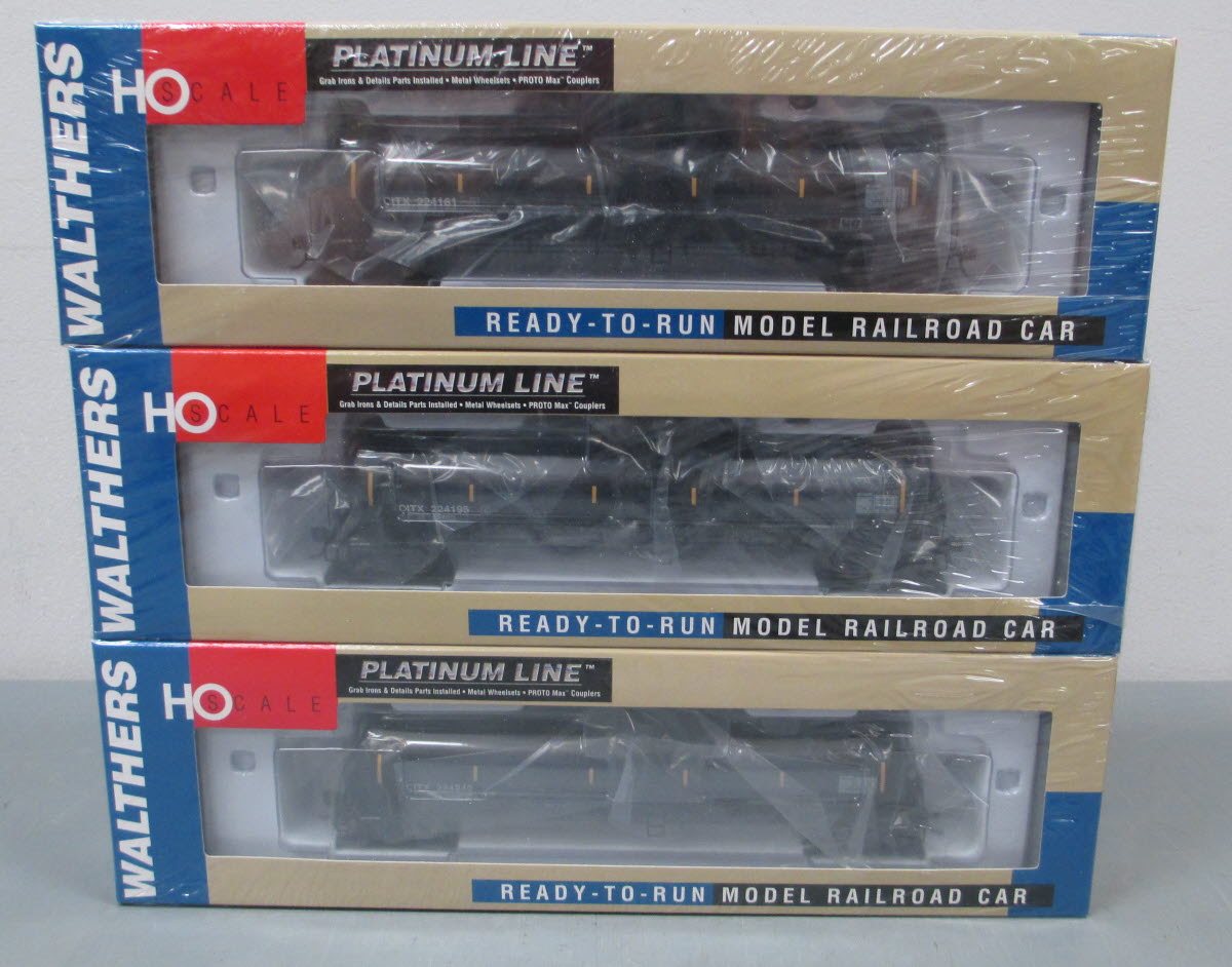 Walthers 932-341171 HO  CITX Trinity 30,145 Gallon Tank Cars (Set of 3)