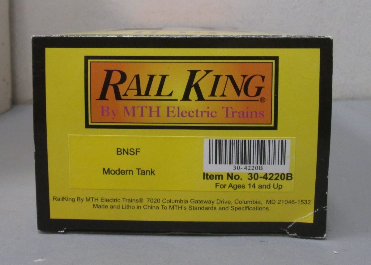 MTH 30-4220B O BNSF Modern Tank Car