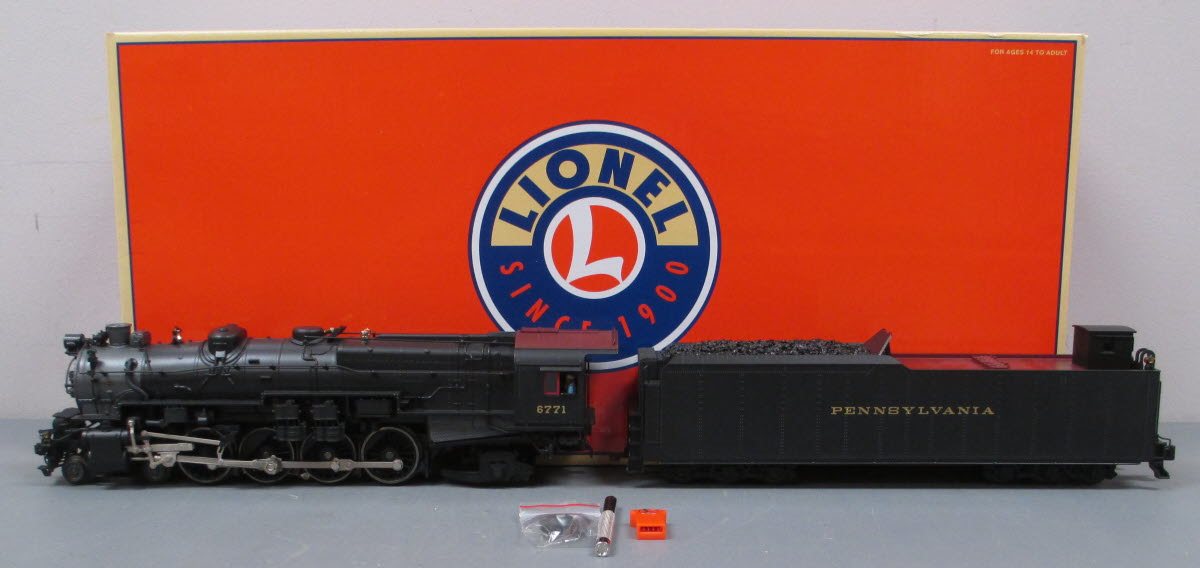 Lionel 6-81245 PRR M1a 4-8-2 Legacy Steam Locomotive and Tender #6771