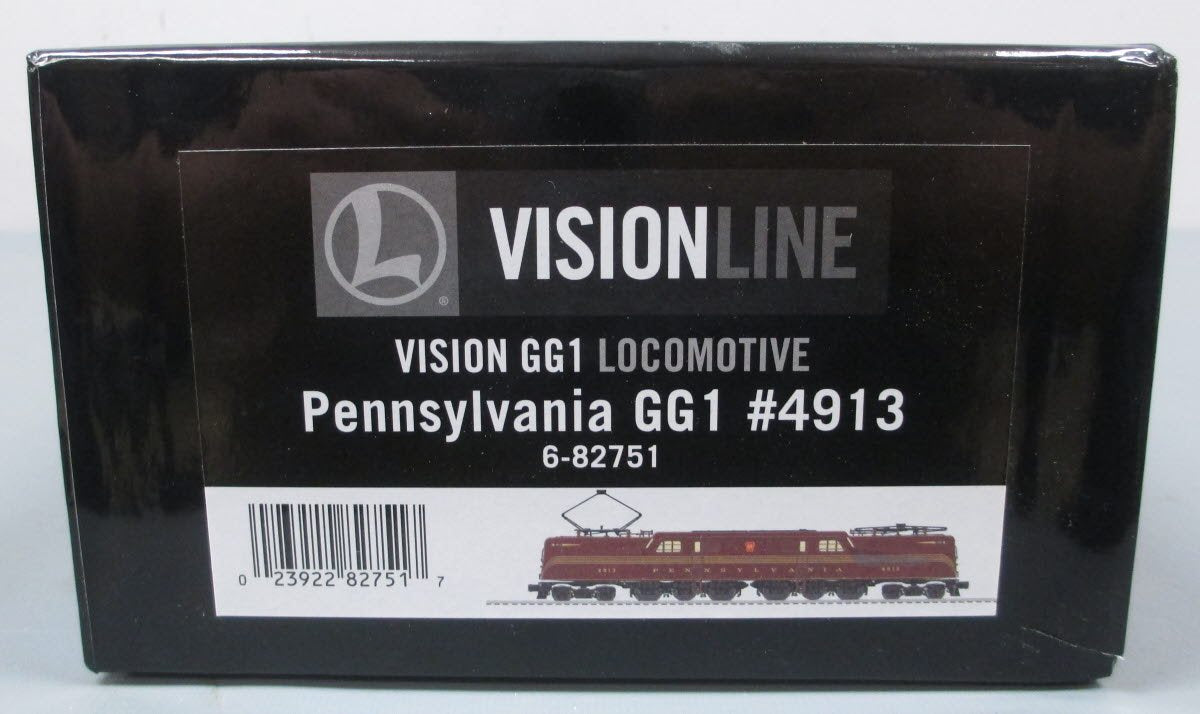 Lionel 6-82751 VISIONLINE Pennsylvania BTO GG-1 Electric Locomotive #4913