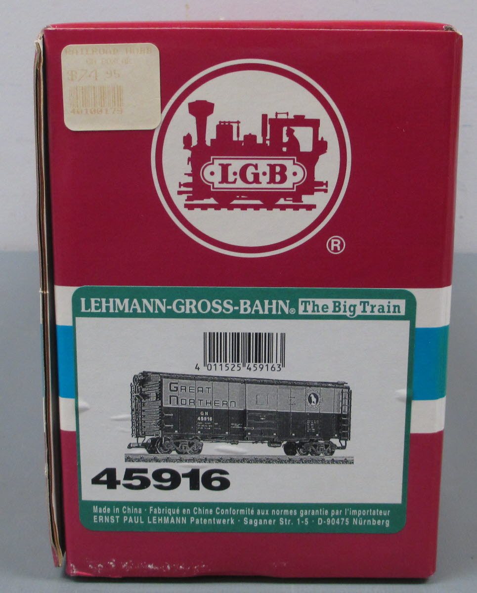 LGB 45916 G Scale Great Northern Boxcar