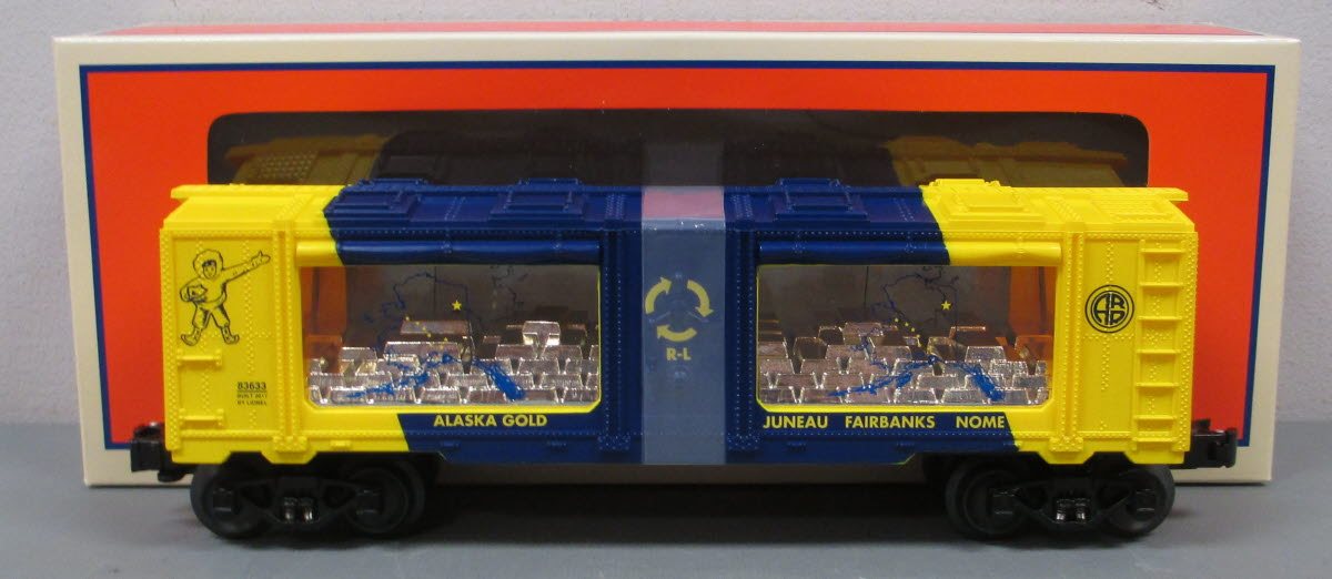 Lionel 6-83633 O Gauge Alaska Gold Mint Car