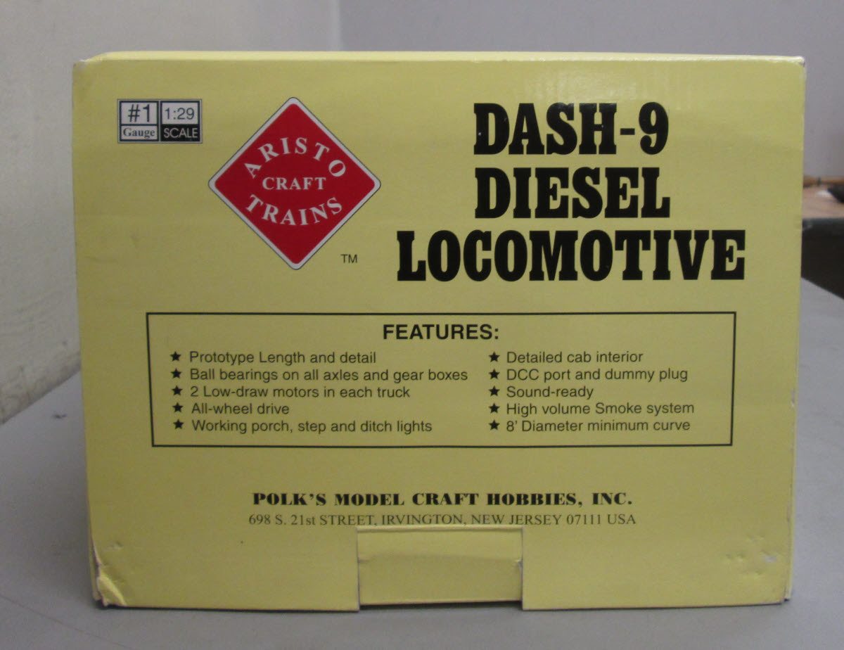 Aristo-Craft 23010 UP Flag & Wings Dash 9-44CW Diesel Locomotive #9599