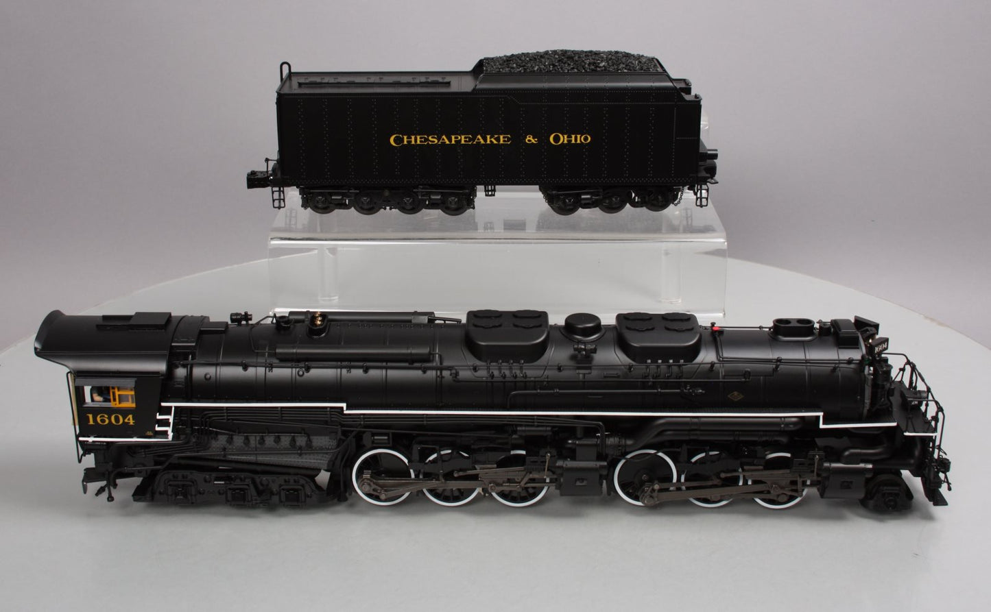 Lionel 6-82768 O C&O 2-6-6-6 Allegheny Steam Locomotive with LCS #1604
