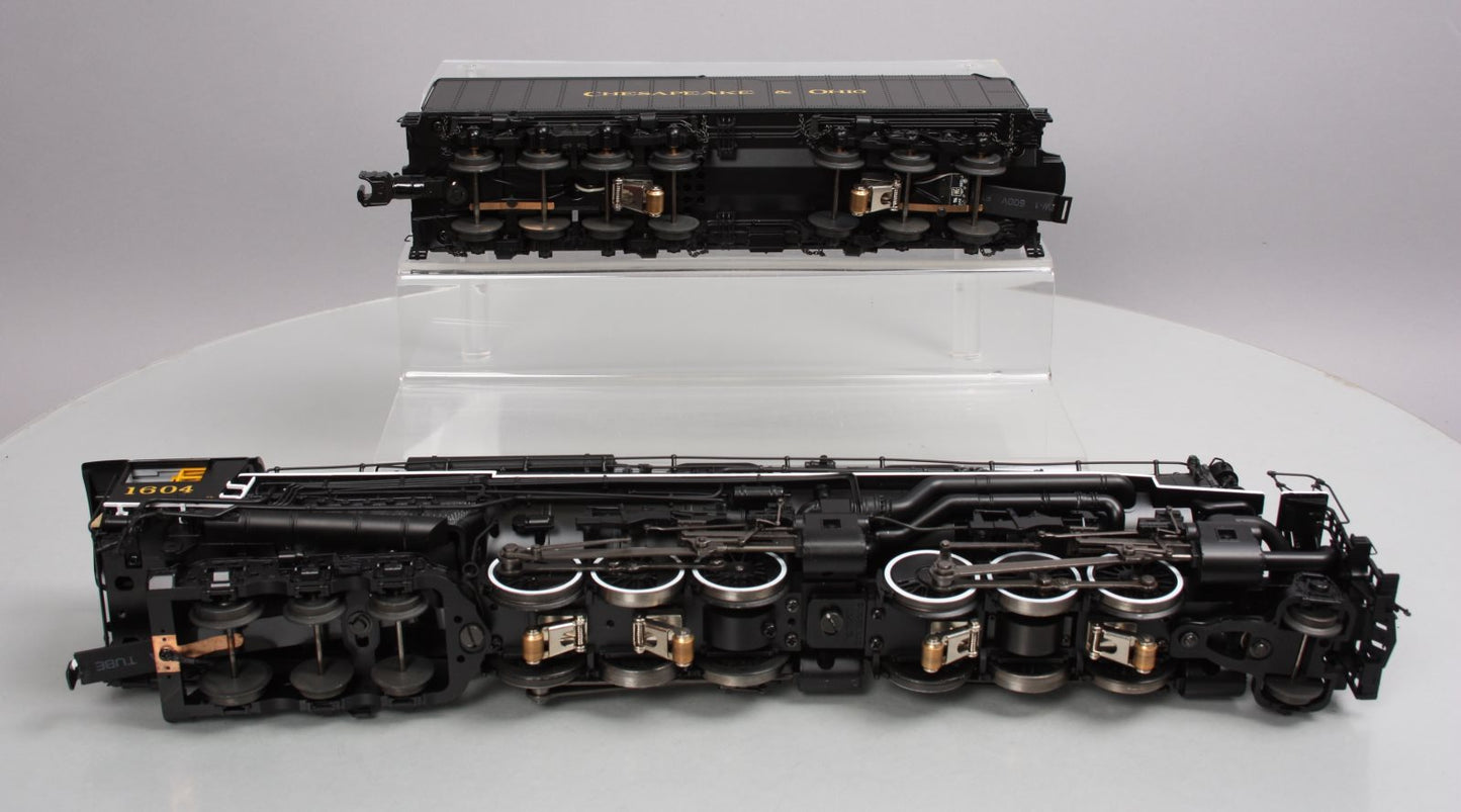 Lionel 6-82768 O C&O 2-6-6-6 Allegheny Steam Locomotive with LCS #1604