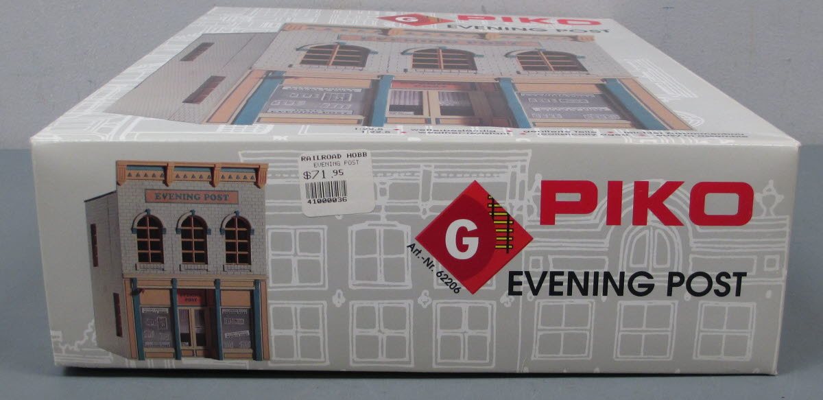 Piko 62206 G Scale Evening Post Building Kit