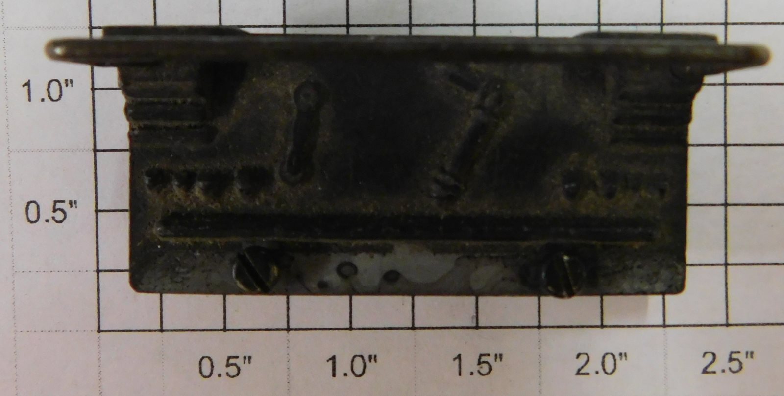 American Flyer PA11517 S Scale End Rail Base for Diesel Switcher
