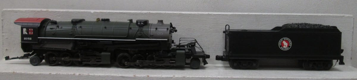 MTH 30-1667-1 Great Northern O-27 Imperial 2-8-8-2 w/PS3 #2052