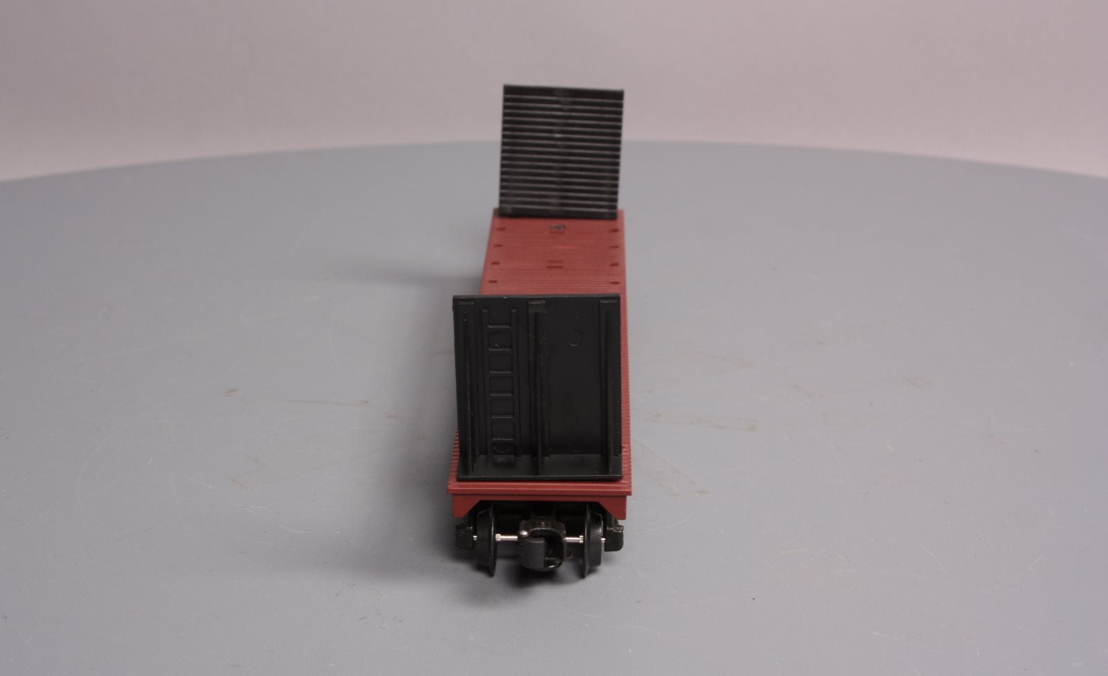 K-Line K6991 O Gauge ATSF Bulkhead Flatcar