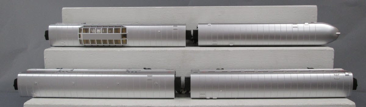MTH 30-67496 O Canadian Pacific 60' Streamlined Passenger Car Set (Set of 4)