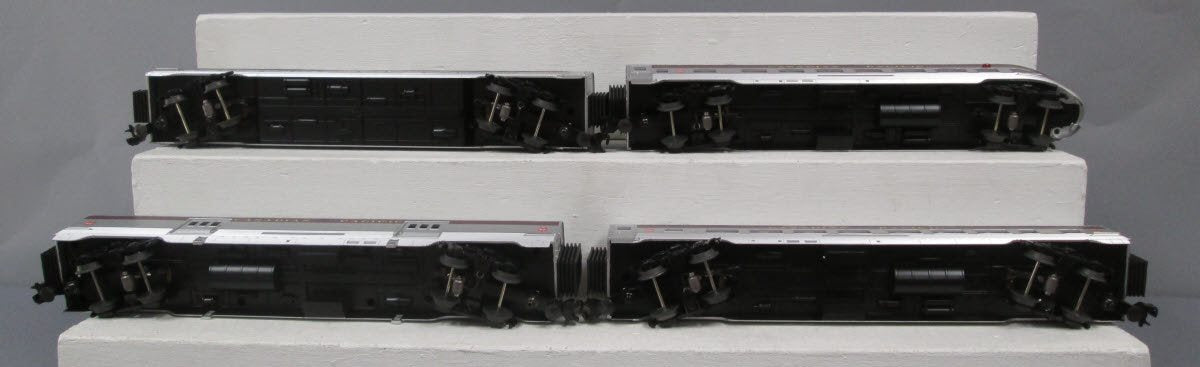 MTH 30-67496 O Canadian Pacific 60' Streamlined Passenger Car Set (Set of 4)